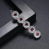 Nouvelle pince à cheveux rétro populaire en Europe et en Amérique, une ligne, avec diamants colorés, Barrettes en zircon, bijoux de fête de mariage, cadeau d'anniversaire de la saint-valentin, spc