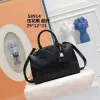 2024 Totes Echtes Leder Luxurys Frauen Handtaschen Quadratische Tasche Mode Cover Lock Schulter Crossbody Telefon Strand Designer Taschen Messenger Bags