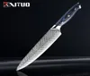 Xituo Yüksek Kalite 8quotinch Şam Şef Bıçağı Aus10 Paslanmaz Çelik Mutfak Bıçağı Japon Santoku Cleaver Et Dilim Knife2301725