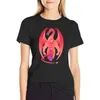 Polos de mujer Nimona Camiseta con ilustración que cambia de forma Camisetas de gran tamaño Ropa de verano Diseñador Mujer Lujo