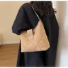 Designer Luxe mode Cross Body tassenLingge onderarm draagtas damestas met grote capaciteit Instagram Koreaanse versie trendy internet beroemdheid dezelfde eenvoudige schouder