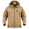 Gute taktische Hai-Haut-Softshell-Jacke für Männer, Militär-Outdoor-Fleece, warme Rugby- und Baseball-Mann-Mantel-Jacke, Herren-Kleidung