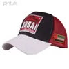 Бейсбольные кепки, новые дышащие нашивки с вышивкой букв, бейсбольная кепка Дубай, весна-лето, брендовые хлопковые шапки Snapback для женщин и мужчин, фуражка 24327