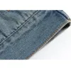 2020 Luxe Heren Denim Jassen Fi Gat Jeans Jas Heren Cott Uitloper Jassen Jas Lg Mouw Mannelijke Kleding Maat 3XL 50 J4kz #