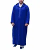 Herbst Muslimischen männer Casual Jubba Thobe Abaya Tenue Musulmane Pour Homme Robe Islamischen Robe Pakistanischen Arabischen Casual Robe 33KH #