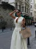 Casual Dresses Women Long Dress Designer Dress for Woman Top Luxury Womandress Whitedress Summerdress Dresses Designer Kjol 414