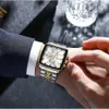 Récompenser le timing multifonctionnel intelligent haut de gamme, la montre pour hommes d'affaires, le calendrier étanche et lumineux, la bande d'acier solide