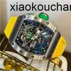 RichasMiers horloge Ys Top Clone Factory Watch Koolstofvezel automatisch RM1101 Mancini exclusieve sporttiming Koolstofvezel saffier Schip door FedexMFY2N8UGN8UG3ITBJ