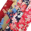 Dekorativa figurer Kinesiska handfläktväska Silk Folding Hållare Handhållen Lagring Pouch Protector Retro Style redskap