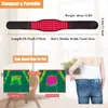 85 Pcs Led 660nm 850nm Infrared Panel Wrap Heated Red Light Therapy Belt For Body Fat Loss