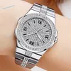 luxe stijl heren 2022 iced out diamanten horloge Arabische wijzerplaat polshorloges voor unisex