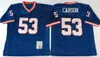 Retro Football 56 Lawrence Taylor Jersey 43 Spider 1986 xxv 1990 Vintage 89 Mark Bavaro 11 Phil Simms 53 Harry Carson 58 Carl Banks Blue White Stitched Uniform Team