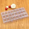 Baking Moulds 24 Even Screw Thread Polycarbonate Chocolate Mold Creative 3D Fondant Cake Candy DIY Kitchen Pastry Tools