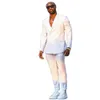 Printemps / Automne Africain Busin Hommes Costumes Veste à double boutonnage avec pantalon Goomsman Prom Dîner Dr Custom Made Tuxedo u2NI #