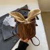Projektant luksusowy mody cross korpus Bagstrendy nowa torba kubełkowa na Instagram Koreańska modna i modna jedno ramię w rękoganku.