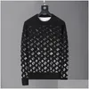 Pulls pour hommes Designers Pull pour l'automne hiver à manches longues Designer Sweat à capuche Hip Hop Sweatshirts Hommes Femmes Styliste Jumpers Casual Dro Otrwx