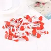 Party Decoration 50 st Heart Wood Pegs Pins Memo Picture Po Clips Wedding Xmas DIY