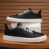 Casual Shoes Men Microfiber för bekväma sneakers som går Tenis Masculino