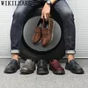 Casual Buty oryginalne skórzane mężczyźni COIFFEUR MENS Designer Wysokiej jakości chaussures homme cuir ayakkabi