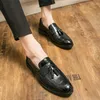 Casual Shoes 2024 Men's Leather Fringe Black Business Senior Sense Formal Party