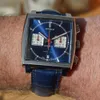오리지널 Carrera Mens 럭셔리 시계 크로노 그래프 Tourbillon Skeelon Dial Designer Watches Mentre de Luxe Dhgate New를위한 고품질 시계.