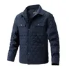 2023 Chaqueta para hombre Abrigo Otoño Invierno Diamd Chaquetas ligeras acolchadas Fi Casual Butt A prueba de viento Outwear Chaquetas Hombre J3lg #