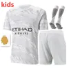 2024 Kids Haaland Ederson M. Soccer Jerseys 23 24 Ortega Moreno Foden de Bruyne Grealish Doku Ferran Bernardo Joao Rodrigo Football Suit