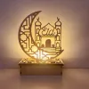 新しいイスラム教徒のラマダン・カリーム装飾2023キャンドルLEDライトEID MUBARAK for Home Eid al-Fitr Aid Moubarak Decor Parties Gifts