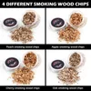 Bar Products Cocktail Smoker Set Wood Smoked Wood Hood Whisky Smoking Chips Box Cocktails Infuser Kit Kitchen Accessories