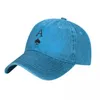 Ball Caps A Spades Card Baseball Cap Poker Print Outdoor Breathable Washed Trucker Hat Male Trendy Printed