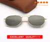 Mens Sunglasses Fashion Sunglasses Womens Sun Glasses Eyeware Double Bridge Hexagonal Metal Frame Des Lunettes De Soleil7666694