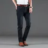 Stretch Automne / Hiver Jeans pour hommes Style masculin Pantalon Lg droit et polyvalent 33pJ #