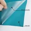 Window Stickers 1 Sheet PU Heat Transfer Super Elastic For Cutting Film Cut Press Iron-on T-shirt DIY Plotter