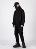 Functial Black Workwear Jacke Taktische Top Casual Rollkragenjacke Herren Cott Kleidung Chamarras Para Hombre Männer Jacke n6RQ #