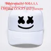Pamuk Şeker Marshmello Electric Sound DJ Periferik Beyzbol Güneşlik ve Güneş Koruyucu Ekran Şapka Baskı