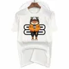 Letnia męska koszulka Tiger T-shirt Wysokiej jakości Katatę Katłunne z krótkim rękawem Fi Streetwear Ogniarna koszulka TEE Men Ubrania U5FN#