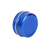 Storage Bottles 100pcs Blue Aluminum Cosmetic Cream Make Up Pot Lip Jar Tin Case Container Screw Lid 50ml Empty Capacity For DIY Cosmetics
