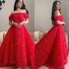 Sukienki imprezowe Prom Fashion Off-the ramiot suknia balowa celebrytka kwiaty Drapowane szyfonowe okazję wieczór arabski sukienka arabska