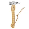 Hammer Sundick Camping Hammer Beech Handle Tält Peg Stake Puller med Lanyard Steel/Copper Head Outdoor Tools för bergsbestigning Vandring