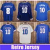 1983 1998 Zidane Henry Mens Retro Soccer Jerseys Långärmad djorkaeff Vieira 1971 till 2018 Griezmann Home Away Football Shirt Kort ärmuniformer