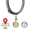 Trackers Hanging Neck Bell Style Dog Cat Gps Locator Pet Finder Gsm Antilost Led Smart Tracking Antilost Device Bell