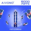 Original Aivono Fatman 15000 Puff Puffs engångsvapspenna Hookah Shisha E -cigarett