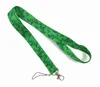 Nyckelringar 20st Vacker Butterfly Nychain Lanyards ID Badge Holder Card Pass Mobiltelefon USB Nyckelband