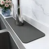 Tapis de Table anti-éclaboussures pour robinet d'évier, tapis Super absorbant à séchage rapide derrière le robinet, collecteur d'égouttement de cuisine