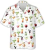 fi Camicie hawaiane da uomo Camicie da spiaggia con maniche grafiche Abbigliamento oversize Top Camicie corte casual da mare estive Camicia formale v6fh #