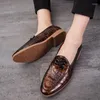 Scarpe casual 2024 Mocassini da uomo traspiranti maschili da guida Designer di lusso leggeri da uomo in pelle Plus Size 46 47