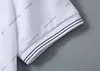 Diseñador de hombres Tee Polo camisas para hombre con estampado de letras polos de manga corta camisetas de algodón mujeres geometría impresa cuello vuelto camiseta clásica XXXL
