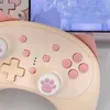 Spelkontroller Wiireless Support-Bluetooth Auto Turbo Wake Up Gamepad PC Cartoon Kitty 6-Axis Gyroscop Controller för Switch