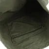 Torby na zakupy Dome 2x Canvas torebka Prosta męska bawełniana torba na dużą moc dla kobiet wielokrotnego użytku (czarny/zielony)