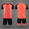 Homens crianças conjuntos de futebol manga curta uniformes de vôlei camisas de futebol kit esporte roupas terno respirável impressão personalizada 240313